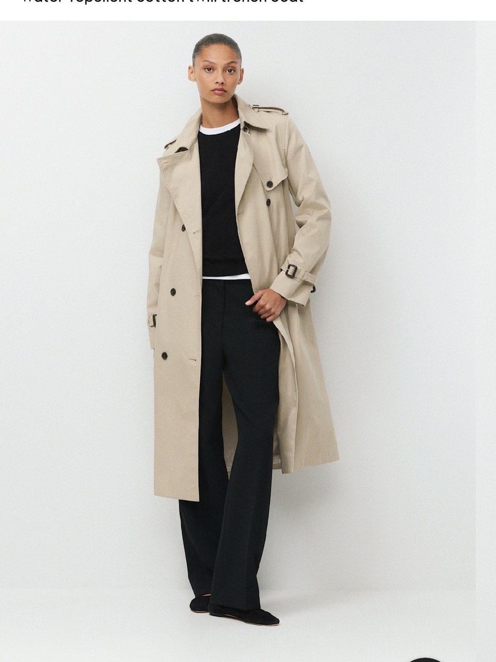 Aritzia trench coat